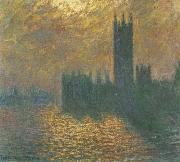 Claude Monet Houses of Parliament,Stormy Sky Germany oil painting artist